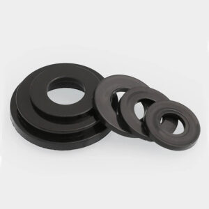 black Nylon plastic washer M2 M2.5 M3 M4 M5 M6 M8 M10 M12 Shock damper  ring  gasket insulation screws