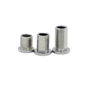 M10 Steel Hollow Screw, 1.0 Pitch, Round Head, Perfect for Lamp & Lighting Rod Connectors, Ceiling Light Wire Grommet Hole