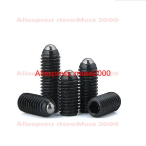 12.9 grade steel Set screw M3 M4 M5 M6 M8 Black Grade Hex Socket Allen Spring Ball Plunger Grub Point Bolt grub set screw