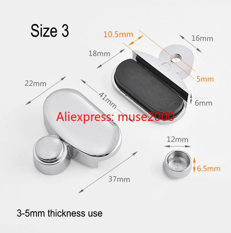 Glass bracket board layer supportor holder Cabinet wood cupboard plate layer connector shelf layer joint board shelving - Image 4