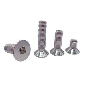 Hollow screw bolt 304 steel fasten M4M5M6M8M10M12 inner hex screw countersunk bolt light cable grommet  gas hole mask