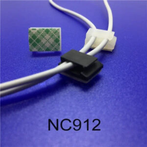 NC912 Self adhesive cable tie mount BASE 9X12mm Clamp cable dia 3mm Car home electronic cable wire zip clamp clip Computer host