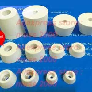 White Rubber pads Machine bottom feet pads Instrument case Audio  Rubber Feet Bumpers Bushings Furniture Rubber Pads cushion
