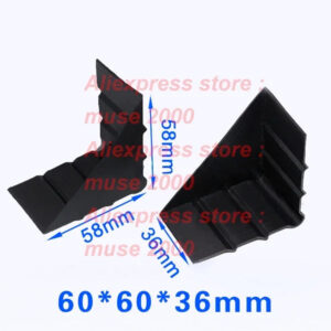 60x60x20 60x60x36 mm wood furniture corner cover protect 3 sides cupboard furniture table board palte transport anti scratch