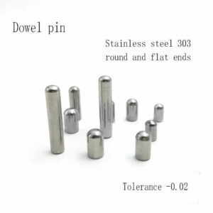 steel Dowel pin Dia 6.0 length 5 6 8 10 12 15 20 -40mm locating pin FCT Test fixture ict fixture Round ball head flat ends