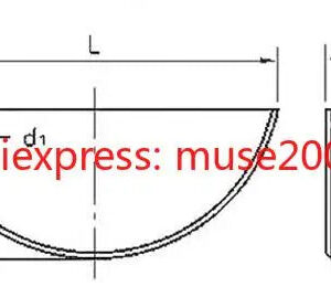 dowel pin  3/4/5/6/8/10 mm semi circle Carbon steel half round shape  flat pin saft pin steel pin