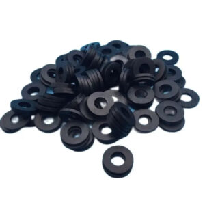 500pcs M5 NBR rubber gasket Flat rubber washer 5.5x15x3 ring gasket,oil resistance Nitrile seals faucet tube joint valve pipe