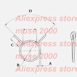 304 steel wire Hose Hoop 3-25mm handle pipe clip tube clamp  tube holder fastener car oil liquid systom control connector