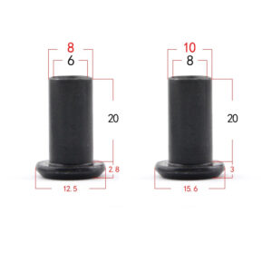 black color M6x10 12 15 20 25 M8x20 Furniture locking nut T nut hex plate fastener screw nut particle board screw panel fastener