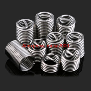 M5 m6 m8 m10 Metric Coarse pitch Thread Repair Wire Thread Insert 304 Stainless Steel Wire Braces Bushing Screws Sleeve