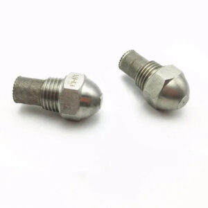 1/4 inch Mist fog nozzle High lower Pressure 0.2 -1.8mm orifice diaFuel oil Ethanol nozzle Net filter jetting water humidify FN