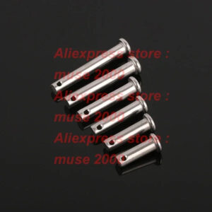 M12 m14 * 30-120mm 304 stainless steel Dowel pin flat head hole column axial locating pin shaft split pin hole Round flat ends