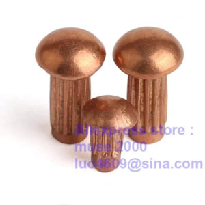 Copper button ball head solid steel rivet M2 m2.5 m3 m4 advertisement market marker signs arcylic clear menu brass knurled round