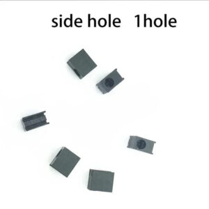 1 hole LED Light spacer holder base lamp-stand cuboid PCB LED Soldering position holding Nylon plastic electronic LED Shop sign