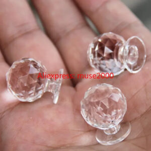 Arcylic handle knob,Height*dia 21*18mm door handle show exhibition cabinet cupboard electronic jewel advertise clear Drawer knob