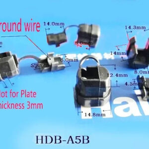 A5-B thickness 3mm plate outlet wire grommet  Strain relief bushing Round cable machine cabinet hole  wire  output protection