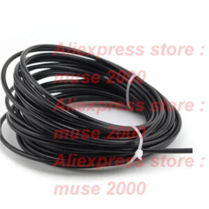 304 steel rope 1 1.2 1.5 2 3 4 5mm black plastic PVC coated steel rope stranded wire twist clothes line hanging drying hooking