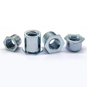 SO-M5 rivet nut carbon steel Hole Dia 7.2mm Self-Clinching pass end pressured nut thin board plate fastener column