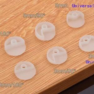 90 degree 3 mm thickness glass mirror Corner bracket plastic cupboard cabinet mirror supporter protector anti crash