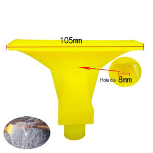 1/2 3/4 fan shape  angle water  Jetting fan plastic spray nozzle,car auto Metal cleaning washing spray humidifying