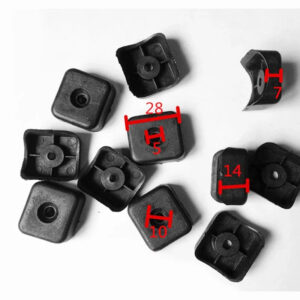 Round laying pipe tube pad saddle wahser 32 mm outer dia furniture chair folding beach bed plastic washer horizontal level
