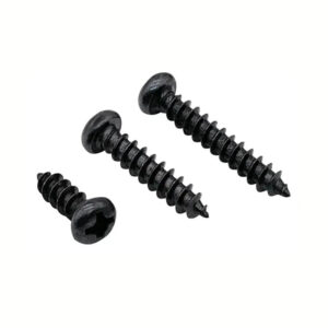 ST1 1.2 1.4 1.7 2 2.3 2.6 3self-tapping screw black  304 steel fastener electronic screw repair laptop PC
