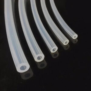 Silicone rubber tube inner x outer dia 2x3 4 5 6mm 3x4 5 6mm 4x5 6 7 8mm transparent clear Hose silica soft flexiable hot water