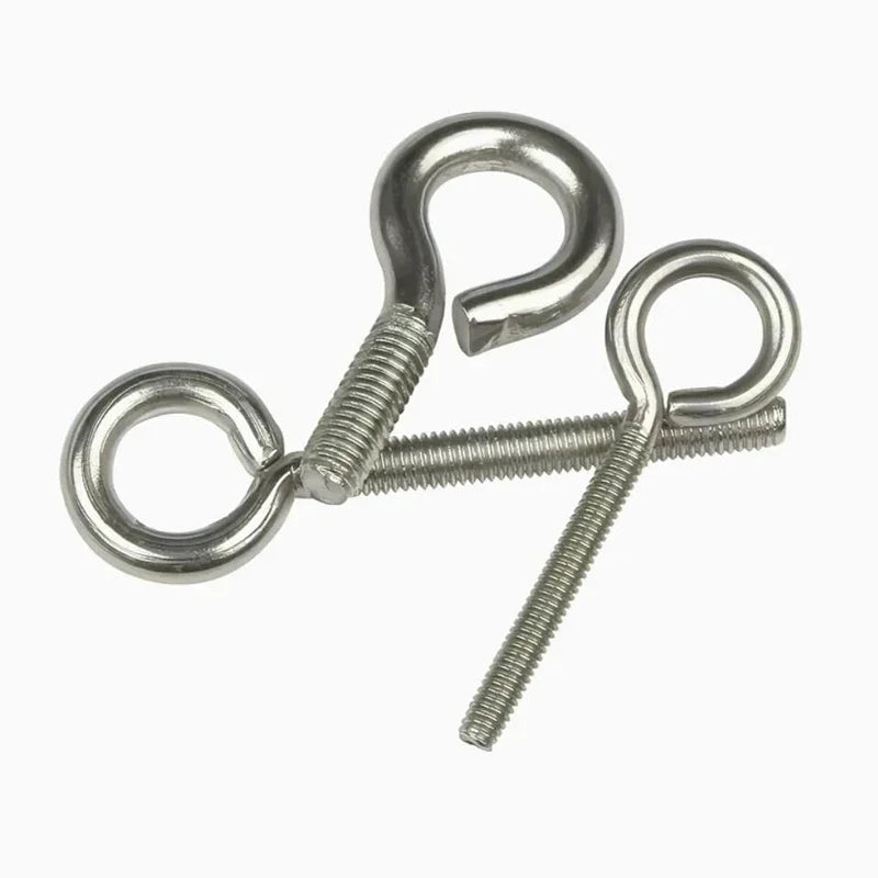 M4 M5 M6 eye bolt 304 closed ring head screw hanger hooking screw stainless steel rope hanger - Image 3