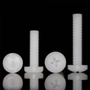 M6 M8 pan head cross drive white Nylon screw Bolts White Plastic screw Insulation Pan round head philip LED light TOY DIY