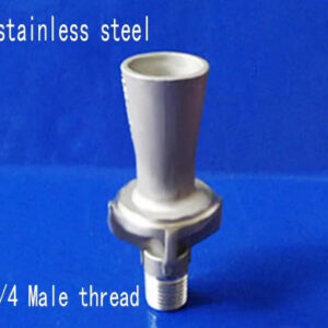 1/4 Stainless steel mixer Eductor nozzle,Venturi mixing nozzle,electrode-position chemical Container Tank liquid Jet Eductor