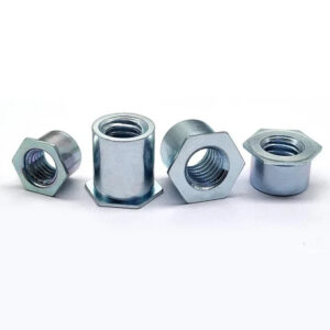 SO-M2 rivet nut carbon steel Hole Dia 4.2mm Self-Clinching  pass pressured nut thin board plate fastener column