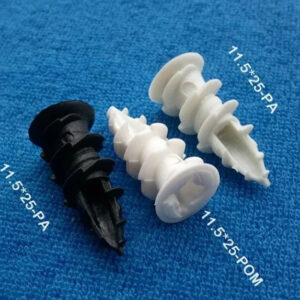 Black 11.5X25mm plasterboard wall anchor, gypsum Plaster wall ceiling expansion plug bolt anchoring gypsum-lath setscrew