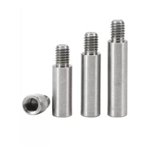 M4M5M6 standoff spacer STAINLESS 303 PCB LED Single-Ended Stud Bolts male to female thread connector Copper column