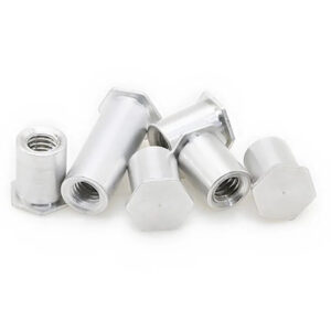 BSOS-M4 rivet nut L4-19mm stainless steel Self-Clinching closed end pressured nut thin board plate fastener column