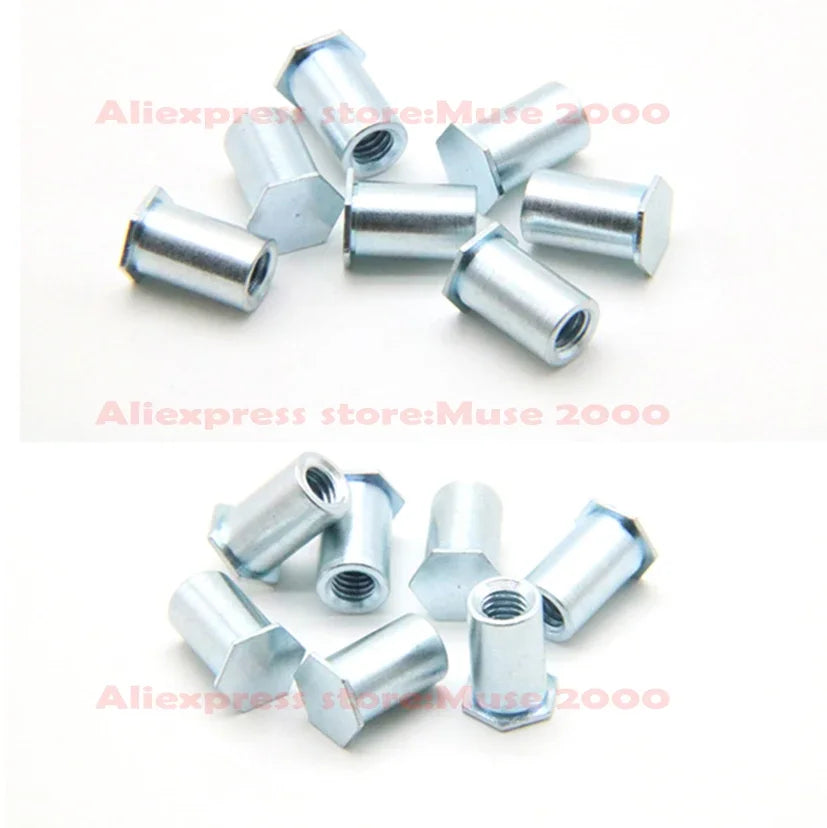 M4 Rivet Nut 7.2mm hole BSO Carbon steel Self-Clinching closed end