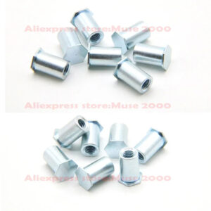 rivet nut M2.5 hole 4.2mm 3-20mm length BSO Carbon steel Self-Clinching closed end pressured nut thin board plate fastener