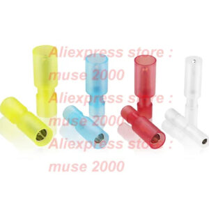 4 sizes Bullet Insulated Connector Male Female Crimp terminal pliers press connector AWG Nylon wire electrical