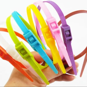 8X400 Releasable Cable tie 12 colors children Indoor Playground Inflatable castle bouncy castle Bouncy Castles sponge fastening