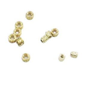 M1*1.5 Brass nut phone micro nut fastener,Circular Knurled, precision nut electronic maintenance repair m1 m1.2 m1.4 m2