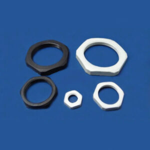 Thin nut M8 M10 M12 M14 M16 M16 M18 M20 1.25mm 1.5mm pitch plastic nut nylon PA white black nut fastener Hex Hexagon Light