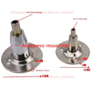 ceiling Wire gripper with round base Wire clasp Exhibitions Light ceiling light anchor rope locker Arched steel rope clip hook