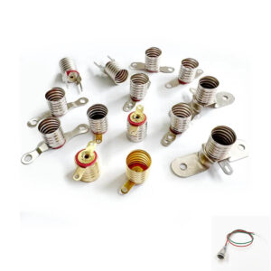 8 types E10 lamp holder 1.5v/2.5v/3.8v/6v E10 bulb light connector Socket circuit electrical laboratory science teach test light base
