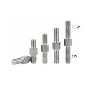 CW and CCW different direction left and right thread 304 steel spacer thread connector Nut Hex Standoff Spacer video screw