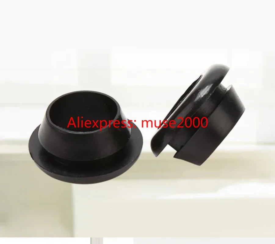 3 4 5 6 7 8 10 12 mm wire grommet,quick install fitting easy machine wire outlet output wire ring scratch proof rubber grommet