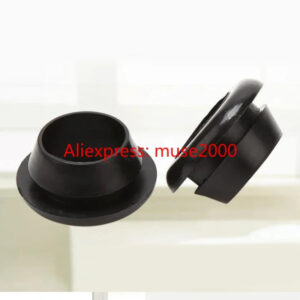 1000pcs white black  3 4 5 6 7 8 10 12 mm wire grommet,quick install fitting easy machine wire outlet  wire ring scratch proof