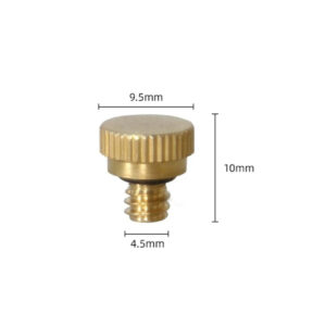 3/16 inch thread hole plug spray nozzle joint connector ending Fine mist fog spray nozzle Textile wetting atomizing nozzle
