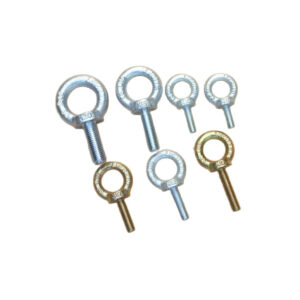 M8 M10 M12  M16 M20 length thread screw Steel hanging bolt eye bolt inch UNC BSW inch pitch steel eyebolt Lifting weight loading
