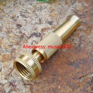Jet Angle adjustable Brass steel 1/2 3/4 inch female thread car washing nozzle spraying garden Irrigation nozzle spraying