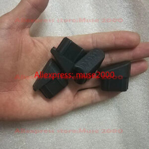 Slope Elliptical 15x30 mm plastic plug tube insert end hole cap feet pad 25 degree slope incline lean cahir leg pad end cover
