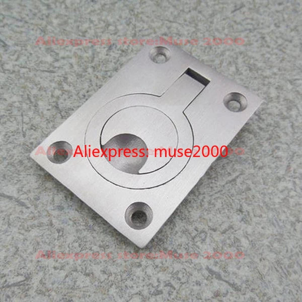 304 steel hiden ring invisible puller pull ring embedded pull Cabinet Move Sliding door marine ship yacht square floor buckle
